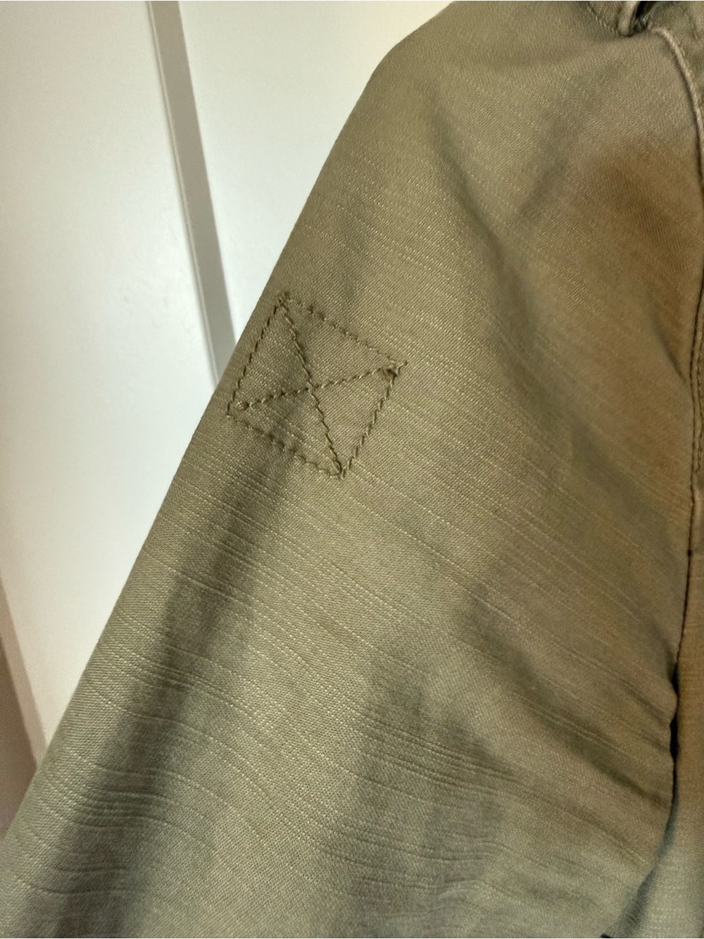 H&M Olive Utility Field Jacket with Epaulets - Picture 2 of 6